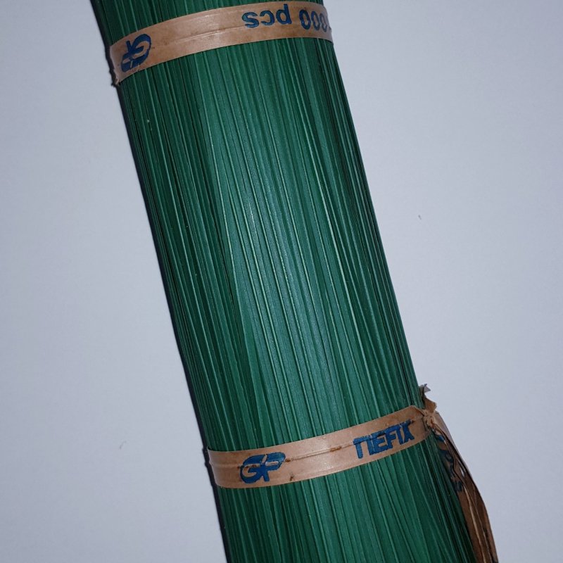 Legaturi din plastic verde 20 cm
